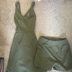 Halara dress and shorts duo